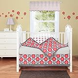 Poppy 3 Piece Baby Crib Bedding Set by Bananafish by Bananafish