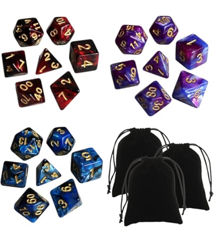 Amazon | Ultra PRO - Vivid ヘビーメタル D20 ダイスセット (赤