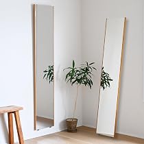 ★引き取りのみ草加市内★つっぱり式全身姿見鏡　高さ179cm×幅30cm 日本製 612oSpdQnTL._AC_UL210_SR210,