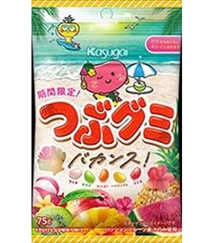Amazon.co.jp: 春日井製菓 つぶグミ 80g×10個 : 食品・飲料・お酒