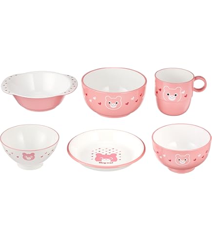 Amazon.co.jp: ギンビス たべっ子どうぶつ バンブー食器セット