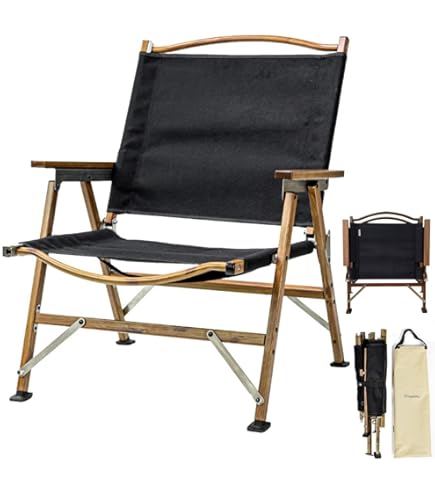 Amazon.co.jp: 菊屋(KIKUYA) フォールディングウッドチェア : スポーツ