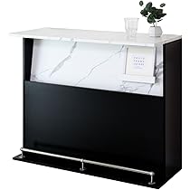 Amazon｜カウンターテーブル キッチンカウンター 収納