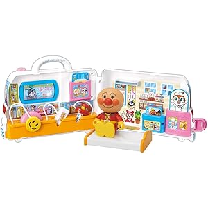 アンパンマン いっしょにおいしゃさんごっこ げんき100ばいアンパンマンびょういん