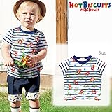 ミキハウス ホットビスケッツ (MIKIHOUSE HOT BISCUITS) Ｔシャツ 72-5201-973 110cm ブルー