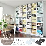 JKプラン Lilac 1cm単位で棚が調節出来る深型オープンラック用追加棚板2枚組 深型用 ダークブラウン BDC-0169-DB