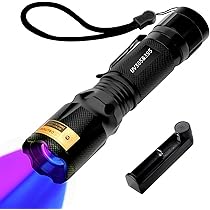 Amazon.co.jp : HSXMN UV懐中電灯 充電式バッテリー付き 365nm
