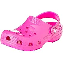 Amazon | [Crocs] クロッグ Classic Clog K ネオン蛍光ペン