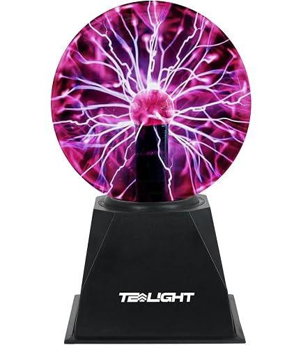 Amazon.co.jp: Flashmen プラズマボールランプ 5インチ サイエンストイ