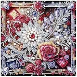 Fluid Cat ダイヤモンドアート キット 初心者 5D モザイクアート ダイアモンドビーズ絵画キット DIY 大人の子供 手作り絵画手芸キット ダイヤモンド塗装 ビーズアート 手芸キット 芸術品 家の壁の装飾（X0033）