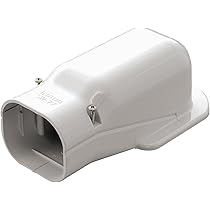 Amazon.co.jp: 因幡電工 エアコン配管化粧カバー SD-77 アイボリー