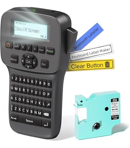 Label On Brother P-Touch H101C Handheld Labelling Print Machine System ...