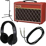 ギターアンプ VOX PATHFINDER 10 RED ギタースタンド、ヘッドフォン、シールドケーブルセット