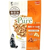 コンボ　キャットフード　ピュア　まぐろ味・鶏肉・かつお節添え　200g　【無添加素材使用】　【国産】　【小分包装】