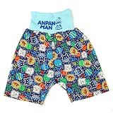 【アンパンマン】和柄 きゃらテコ【本体綿100％】 ブルー◇90cm