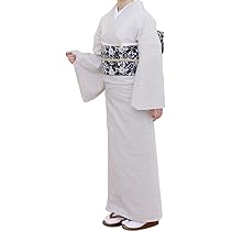美品　小紋着物　しじら織　単衣　木綿　裄長　裄66.5cm　丈156.5cm 楽天市場】木綿 着物 単衣 綿 プレタ M/Lサイズ 全16柄 きもの