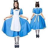 Amazon Monoii アリス 衣装 コスプレ かわいい 大人 アリスコス コスチューム レディース ハロウィン コス 仮装 D146 コスプレ 仮装 通販