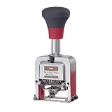 マックス スタンプ ナンバリング 8桁7様式 A字体 NR-807