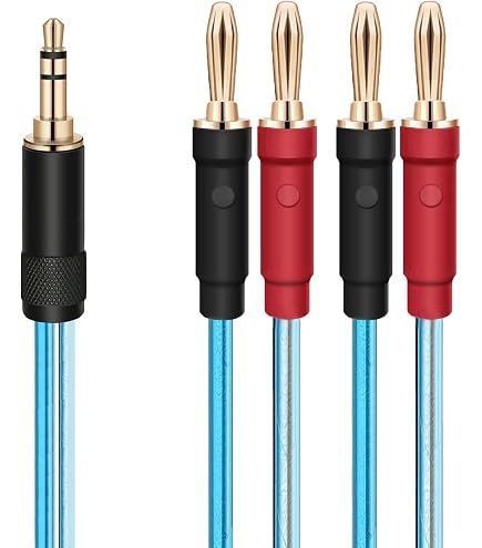 Amazon | 【3.5mm⇔バナナプラグ】在りそうで無かった奇天烈スピーカー