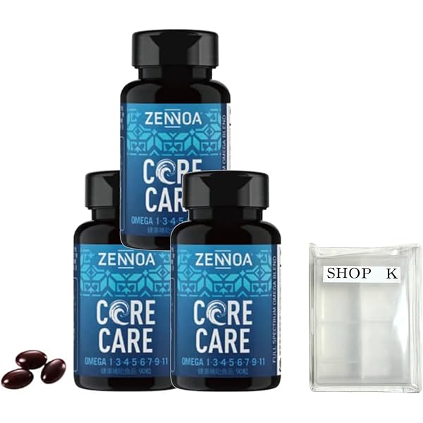 Amazon | ZENNOA コアケア オメガ3 サプリメント オメガ脂肪酸
