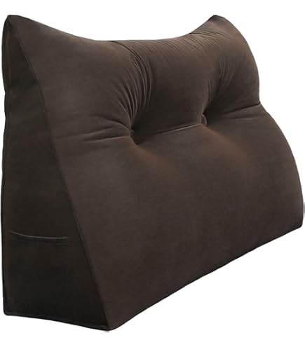 Amazon.co.jp: VERCARTラージベッドレストウェッジリーディングピロー