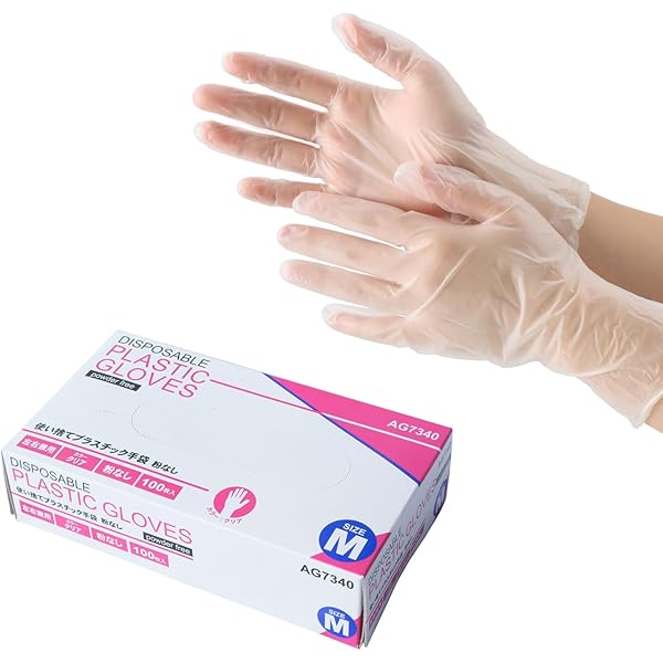 Amazon.co.jp: 【ケース販売】Fresh+ プラスチックグローブ薄手