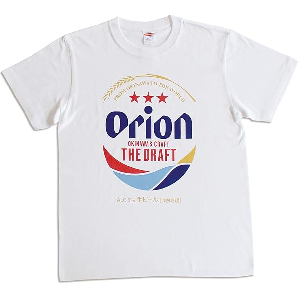 W.Y. ビール缶グラフィック Tシャツ Amazon | [オリオンビール] tシャツ ブラック ドラフト缶 ロゴ