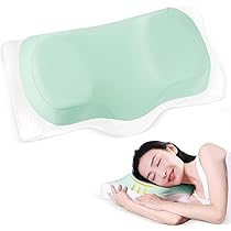 枕 首が痛くならない 低反発 2個セット 仰向け 横向き 睡眠 通気性 まくら dzdx10930-01.jpg
