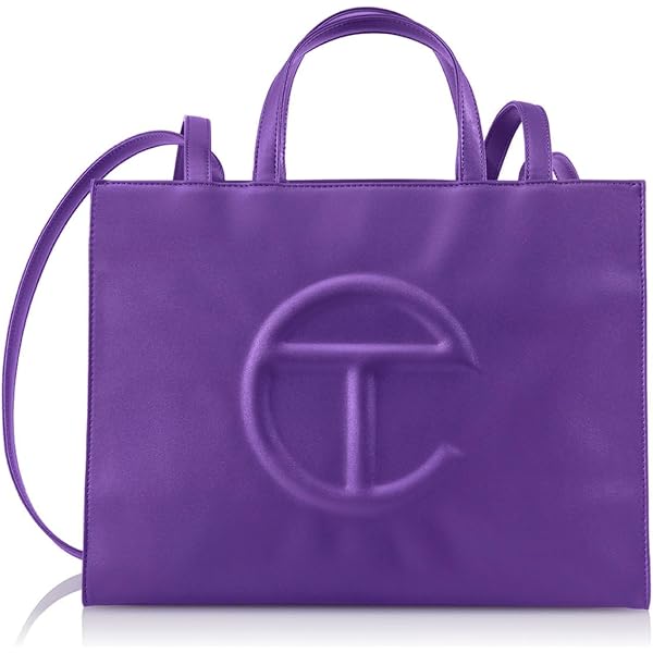 Amazon | TELFAR ショッピングバッグ, パープル, L | TELFAR | トート