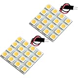 [電球色] 車検対応 78プラド ランドクルーザープラド LED ルームランプ KZJ78 VZJ78 [H2.4～H8.5] トヨタ 96発 2点 [電球色 / 3000K] 室内灯 カスタム パーツ アクセサリ ドレスアップ 車中泊 キャンプ 【