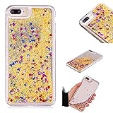 iPhone7 Plus ケース[鏡、化粧用、化粧直し、いつでも、どこでも、化粧]まねる鏡面 iPhone7 Plus ケース シリコン かわいい 美しい 人気 きらきら 流れる愛 魅力シャイン iP