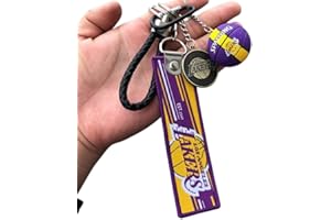 バスケットボールチームのリボンキーホルダー、NBAチームのキーホルダー、バックパックのバックルペンダント、