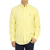 (ポロ ラルフローレン) POLO Ralph Lauren クラシックフィット メンズ オックスフォード 長袖シャツ ボタンダウン 無地 0103652 [並行輸入品]