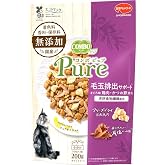 コンボ ピュア キャットフード 毛玉排出サポート まぐろ味・鶏肉・かつお節添え 200g 【国産】 【小分包装】 【フリーズドライ】