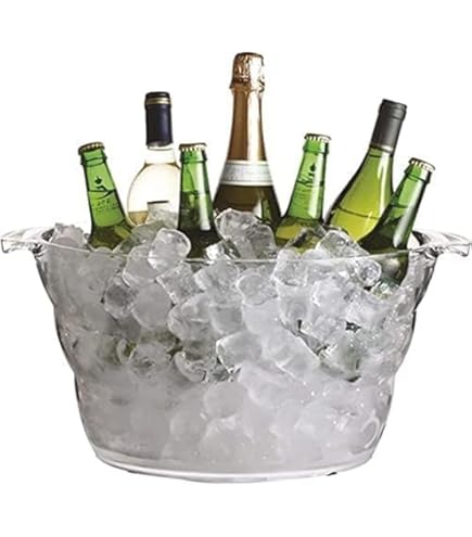 Amazon｜アクリルアイスペール シャンパンクーラー 特大 ワイン