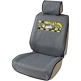 ボンフォーム(BONFORM) シートカバー ミニオン アイコンミニオン 軽/普通車 取付簡単 丸洗いOK サイドエアバッグ対応 バケット-1 グレー [ 4071-50GY ]