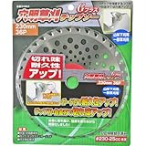 レモラ 穴明草刈チップソー Gプラス 230mm×36P