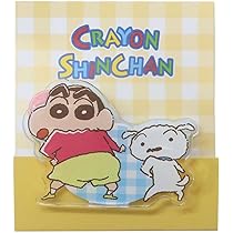 Amazon｜マリモクラフト クレヨンしんちゃん アクリルクリップ シロ