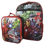 Marvel Avengers Kid's Large Backpack & Matching Lunchbox Set [並行輸入品]