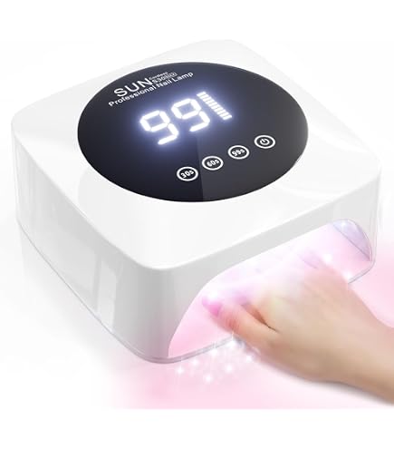 Amazon | 【FBA】【フットネイル用ライト】2本アーム式LED/UVライト