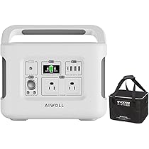 AIWOLL 1531Wh ポータブル電源 最大2400W Amazon.co.jp: ポータブル電源リン酸鉄 1531Wh 出力1200W (瞬間最大