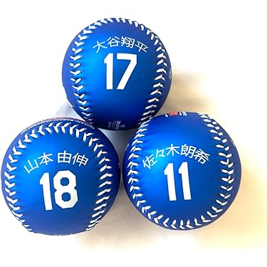 【米国限定】1個/大谷翔平/山本由伸/佐々木朗希 レプリカボール ドジャース 日本人トリオの凱旋』大谷翔平、山本由伸、佐々木朗希のスリーショット