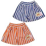 ベビー 女の子 女児 アンパンマン ガール ストライプ キュロット Anpanman Girl fa7436 orange-80cm