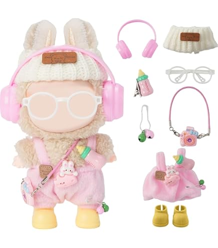 Amazon.co.jp: AXLUCE ぬいぐるみ 服 着ぐるみ うさぎ 17cm 立ち耳