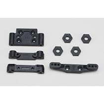 Yokomo 8.0mm Clamp Type Foil Hub For YD-2 Front - Black Aluminum Wheel Hub (Y2-011CB8A)