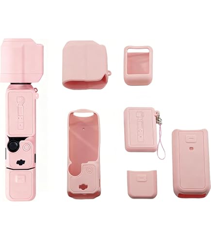 Amazon | Honbobo DJI Pocket 3用 シリコンカバー 保護ケースハンドル 