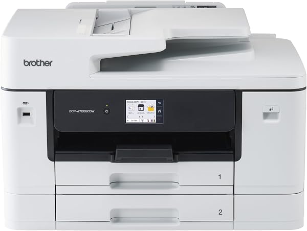 プリンター ブラザー A3インクジェット複合機 DCP-J7205CDW コピー プリント スキャン 自動両面印刷 Wi-Fi ビジネス 対応インクLC512/LC512XLシリーズ - 1