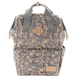 PAWACAポータブルママバッグおむつバッグ多機能トートバッグ防水バックパックベビーバッグfor Mom and Dad、Can Hang inベビーカーハンドル。 グレー 6025779736053