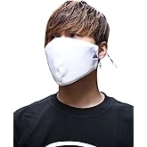 [クラブノイズ] マスク 大きめ 布製 洗える 耳が痛くない シンプル