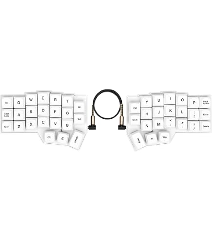 Amazon | SZRKBD Choc Corne V4.1 ロープロファイル 分割式人間工学